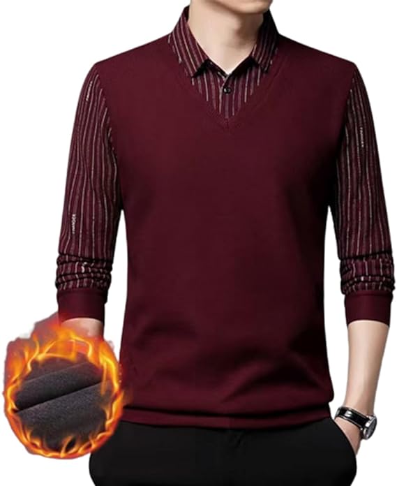 Camisa de Ilusión de Tejido para Hombre