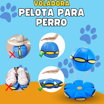 DoggyToy™- Pelota Con Luces Voladora Perros