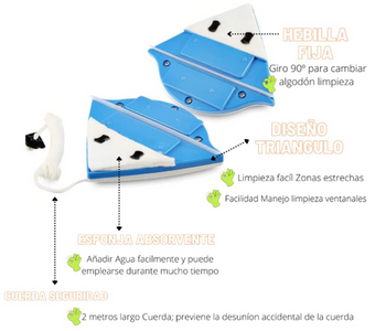 Limpia Cristales Magnético UltraClean™