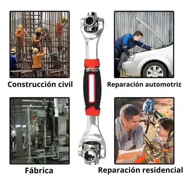 Llave Multiusos 48 Funciones En 1 Fácil Uso