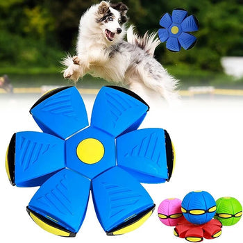 DoggyToy™- Pelota Con Luces Voladora Perros